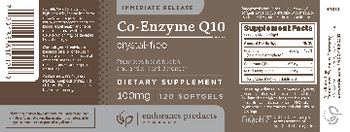 Endurance Products Company Co-Enzyme Q10 100 mg - supplement
