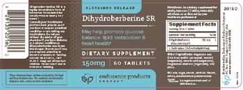 Endurance Products Company Dihydroberberine SR 150 mg - supplement