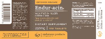 Endurance Products Company Endur-acin 250 mg - supplement