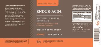 Endurance Products Company ENDUR-ACIN 500 mg - supplement
