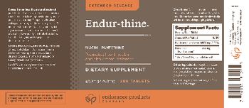 Endurance Products Company Endur-thine - supplement