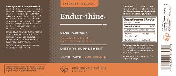 Endurance Products Company Endur-thine - supplement