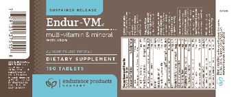 Endurance Products Company Endur-VM Multi-Vitamin & Mineral - supplement