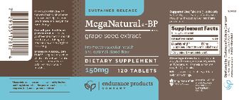Endurance Products Company MegaNatural-BP 150 mg - supplement