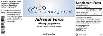 Energetix Adrenal Force - supplement