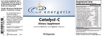 Energetix Catalyst-C - supplement