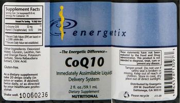 Energetix CoQ10 - supplement