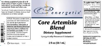 Energetix Core Artemisia Blend - supplement