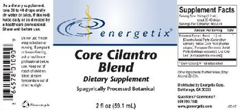 Energetix Core Cilantro Blend - supplement
