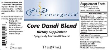 Energetix Core Dandi Blend - supplement