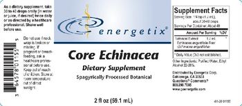 Energetix Core Echinacea - supplement