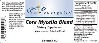 Energetix Core Mycelia Blend - supplement