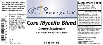 Energetix Core Mycelia Blend - supplement