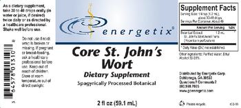 Energetix Core St. John's Wort - supplement