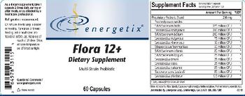 Energetix Flora 12+ - supplement