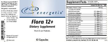 Energetix Flora 12+ - supplement