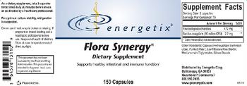 Energetix Flora Synergy - supplement