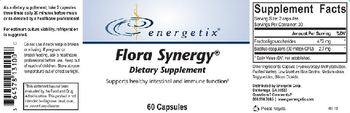Energetix Flora Synergy - supplement