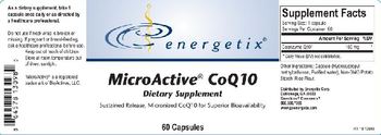 Energetix MicroActive CoQ10 - supplement