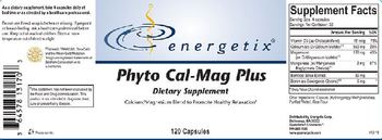 Energetix Phyto Cal-Mag Plus - supplement