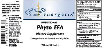 Energetix Phyto EFA - supplement