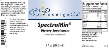 Energetix SpectraMin - supplement