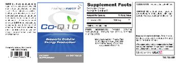 Energy First Co-Q10 - supplement
