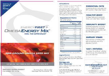 Energy First OmegaEnergy Mix - supplement