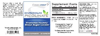 EnergyFirst Chromium Picolinate - supplement