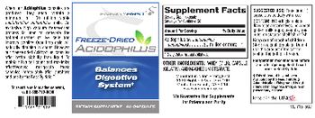 EnergyFirst Freeze-Dried Acidophilus - supplement