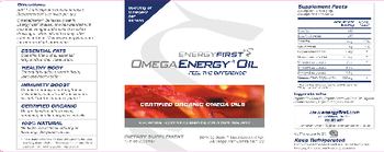 EnergyFirst OmegaEnergy Oil - supplement