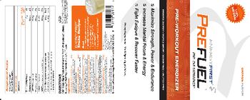 EnergyFirst PreFuel Orange Flavor - supplement