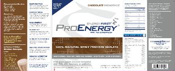 EnergyFirst ProEnergy Chocolate Decadence - supplement