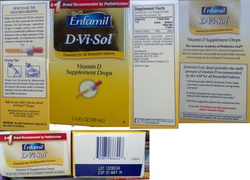 Enfamil D-Vi-Sol - vitamin d supplement drops