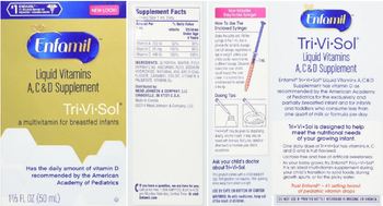 Enfamil Tri-Vi-Sol Liquid Vitamins A, C & D Supplement - supplement