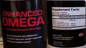 Enhanced Mind IQ Enhanced Omega - supplement