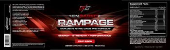 Enraged Rampage Fruit Punch - supplement