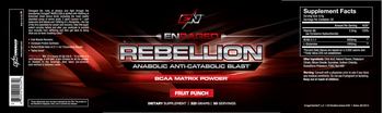 Enraged Rebellion Fruit Punch - supplement