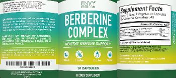 Envy Nutrition Berberine Complex - supplement
