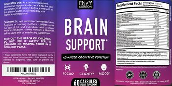 Envy Nutrition Brain Support - supplement