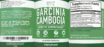 Envy Nutrition Garcinia Cambogia - supplement
