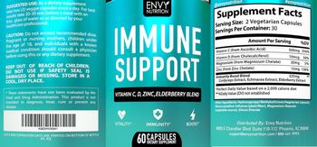 Envy Nutrition Immune Support - supplement
