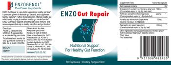 Enzo Nutraceuticals Enzo Gut Repair - supplement