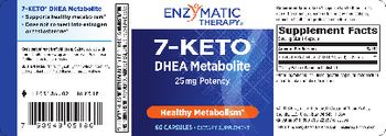Enzymatic Therapy 7-KETO DHEA Metabolite 25 mg Potency - supplement