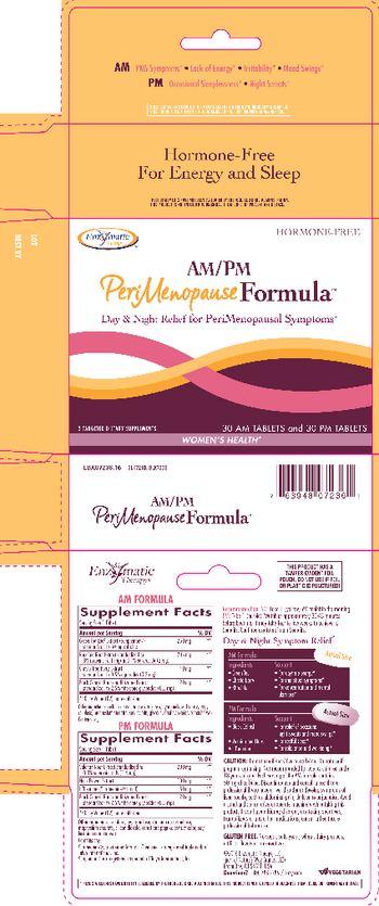 Enzymatic Therapy AM/PM PeriMenopause Formula AM Formula - 2 targeted supplement