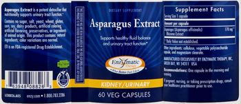 Enzymatic Therapy Asparagus Extract - supplement