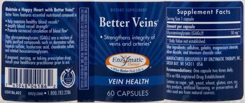 Enzymatic Therapy Better Veins - supplement