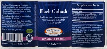 Enzymatic Therapy Black Cohosh - supplement