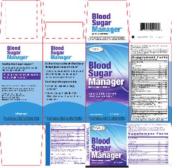 Enzymatic Therapy Blood Sugar Manager - supplement