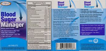 Nature's Way Blood Sugar Manager - supplement